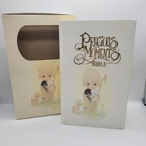 Holy Bible Precious Moments Edition New King James Version NKJV 1985  Hard Cover